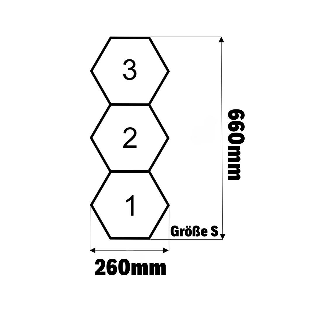 Litho XL -3er- Set Farbige 3D-Lichtgemälde für dein persönliches Ambiente